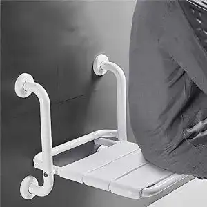 Duschhocker klappbar ryunq duschklappsitz fuer wandmontage