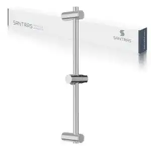 Duschstange santras wandstange deluxe 900 mm in chrom
