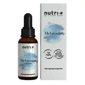Einschlaftropfen nutri melatonin tropfen hochdosiert 1 mg