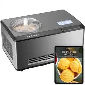 Eismaschine 2 liter klamer 2 in 1 eismaschine joghurtbereiter
