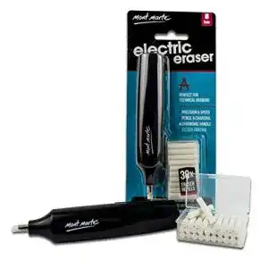 Elektrischer radiergummi mont marte 30 ersatzradiergummis