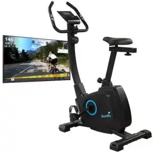 Ergometer mit app skandika heimtrainer bragi cykling p6 h