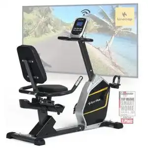 Ergometer mit app sportplus heimtrainer mit magnetbremse