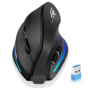 Ergonomische maus kabellos echtpower update version 2 4g