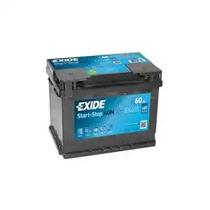 Exide autobatterie exide agm pkw starter batterie schwarz