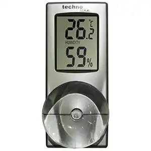 Fensterthermometer technoline ws 7025 mit temperatur