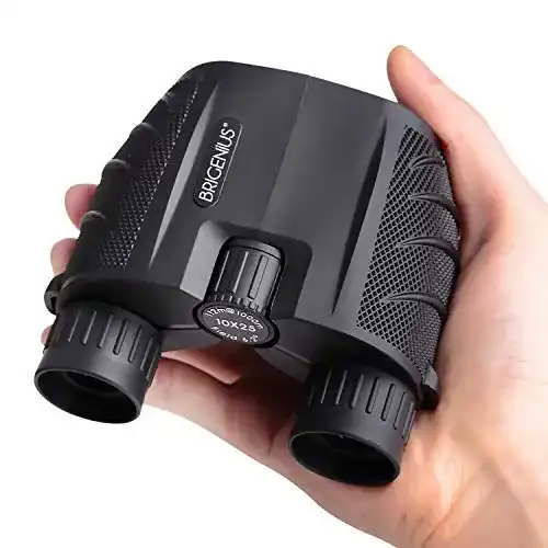 Brigenius 10×25 Fernglas – Kompaktes Fernglas für Vogelbeobachtung und Reisen