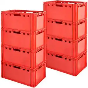 Fleischerkisten kingpower 8 stueck e3 fleischkisten rot kisten