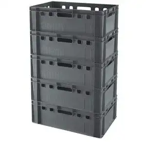 Fleischerkisten logiplast 5 stueck e2 kisten 60x40x20 fleischkiste