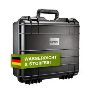 Fotokoffer mantona outdoor m wasserdichter kamerakoffer 18l