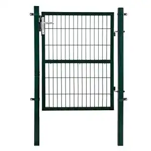 Gartentor estexo set mit tuer pfosten aluminium tuergriff