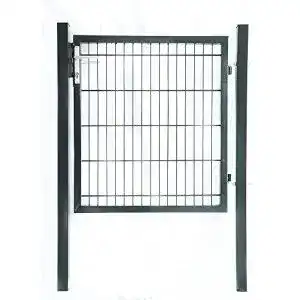 Gartentor home deluxe portarius farbe anthrazit hoehe 100 cm