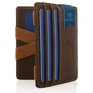 Geldboerse herren west magic wallet mit muenzfach