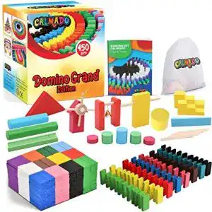 Geschicklichkeitsspiele calmado domino spiel 450 teilig