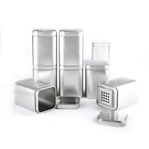 Gewuerzdosen spicebar gewuerzkueche 8 spicebar eckig set