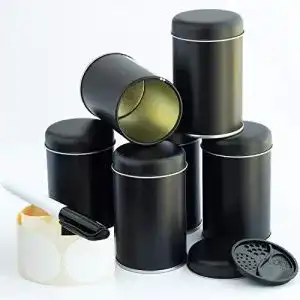 Gewuerzdosen wachsam 12 24 48 schwarz 175 ml