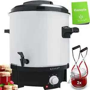 Gluehweinkocher kesser einkochautomat 27 liter edelstahl
