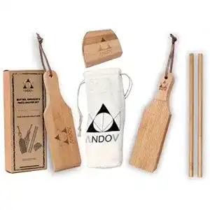 Gnocchi brett andov gnocchi brett set aus bambus mit nudelholz
