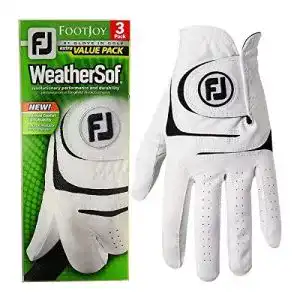 Golfhandschuh footjoy weathers of herren e 3er pack weiss m l