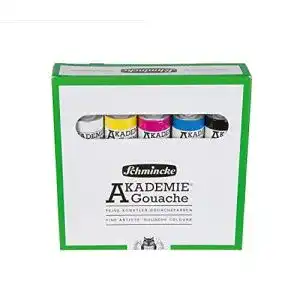 Gouachefarben schmincke akademie gouache 5 x 20 ml tuben