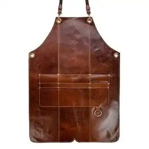Grillschürze Leder