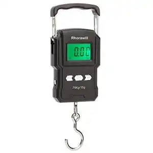 Haengewaage rhorawill fishing scale 165lb 75kg gepaeckwaage