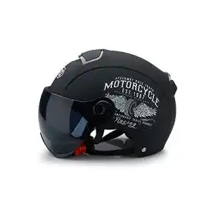 Halbschalenhelm ergocar klassischer offener helm halbhelm