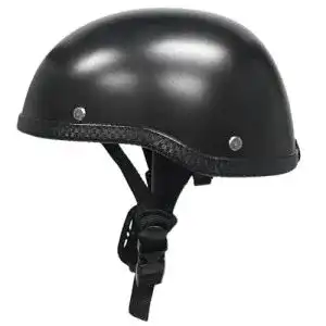 Halbschalenhelm vislone motorrad halb jethelm mattschwarzer