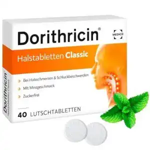 Halsschmerztabletten dorithricin halstabletten classic