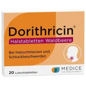 Halsschmerztabletten dorithricin halstabletten waldbeere
