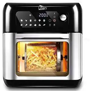 Heissluftfritteuse mit drehkorb uten heissluftfritteuse10l air fryer