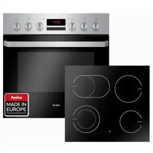 Herd amica set einbau kochfeld kombination backofen mit grill
