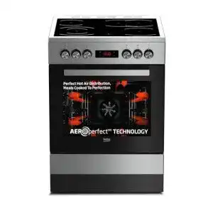 Herd beko fsm67320gxs b300 freistehend mit glaskeramik