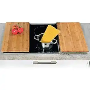 Herdabdeckplatten neustanlo 2 stueck schneide u abdeckplatte