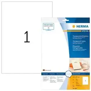 Herma etiketten herma 8964 folienetiketten fuer inkjet drucker