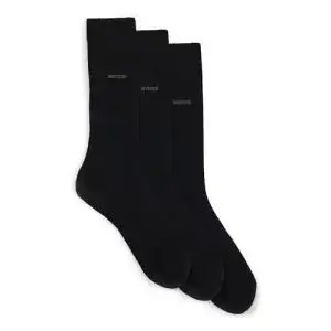 Herrensocken schwarz boss herren 3p rs uni sp cc socken new