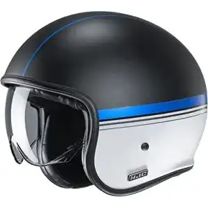 HJC-Jethelm - hjc jethelm hjc helmets herren nc helmet schwarz weiss blau