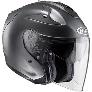 Hjc jethelm hjc helmets hjc fg jet semi matt titanium