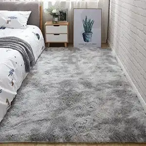 Hochflor teppich meyecon teppich grau shaggy teppich area rug
