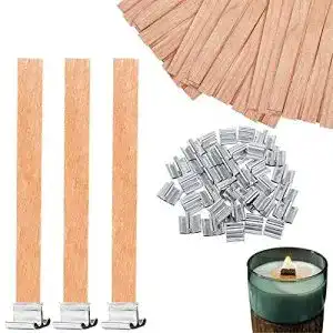 Holzdocht peuirre natuerlicher kerzendocht holz holz kerze
