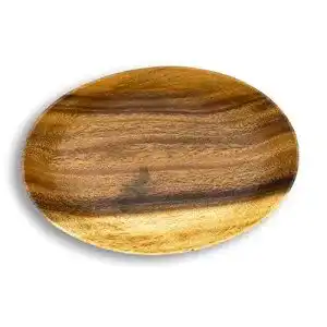 Holzschale levandeo akazie 19cm oval design snackschale schale