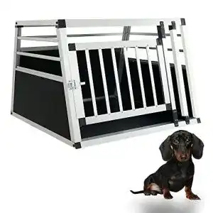 Hundebox auto thanaddo alu hunde autotransportbox