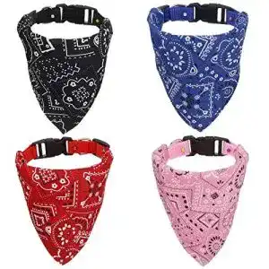 Hundehalstuch fingertoys 4 stueck hundehalsband kuehlend