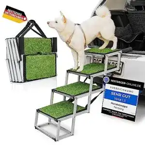 Hundetreppe tierberg fuer auto klappbar