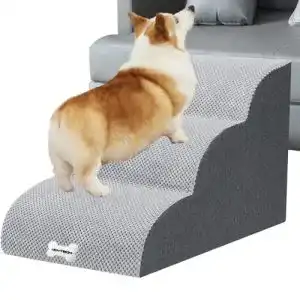 Hundetreppe wgytech kleine hunde haustiertreppe 3 stufen