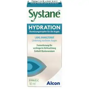 Hyaluron augentropfen systane hydration augentropfen 10 ml