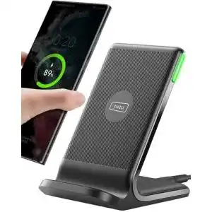 Iphone ladestation iniu wireless charger stand 15w qi zertifiziert