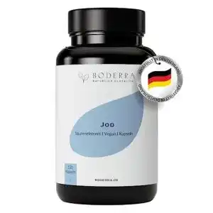 Jodtabletten boderra jod kapseln hochdosiert 100 rein