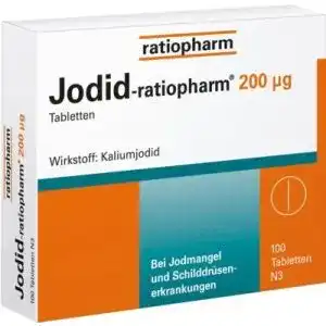 Jodtabletten ratiopharm jodid 200 cebcg tabletten zur vorbeugung