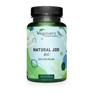 Jodtabletten vegavero jod aus bio kelp 100 organic